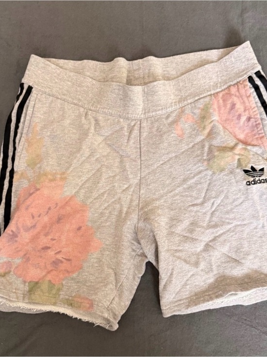 adidas Pants - Adidas Floral Rose Pastel Shorts